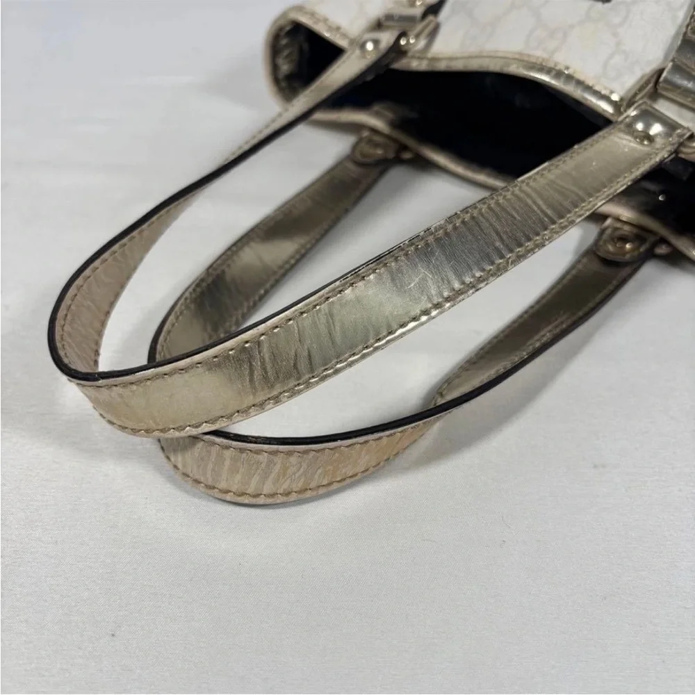 Gucci White and Silver Women's Bag - Picture 5 of 16